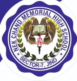 Nek Chand Memorial High School logo