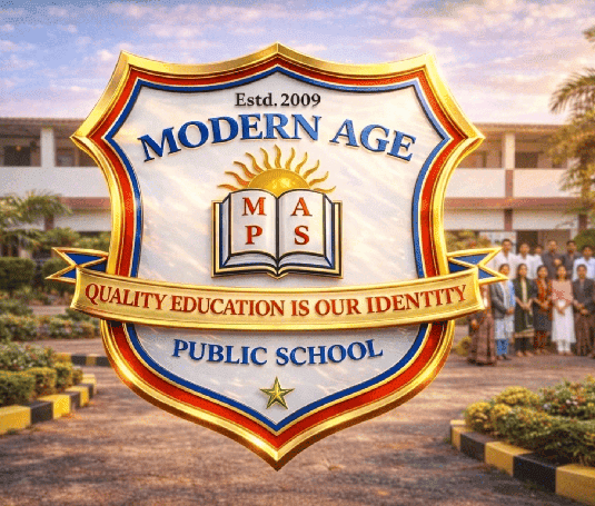 Modern Age Public School Mayurhand logo